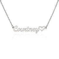Non-Message Card Custom Name Necklace