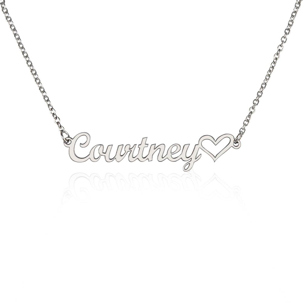 Non-Message Card Custom Name Necklace