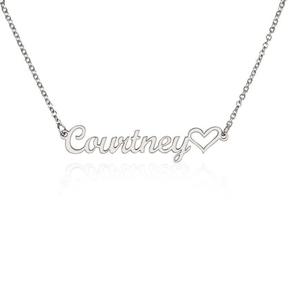 Non-Message Card Custom Name Necklace