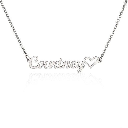 Non-Message Card Custom Name Necklace
