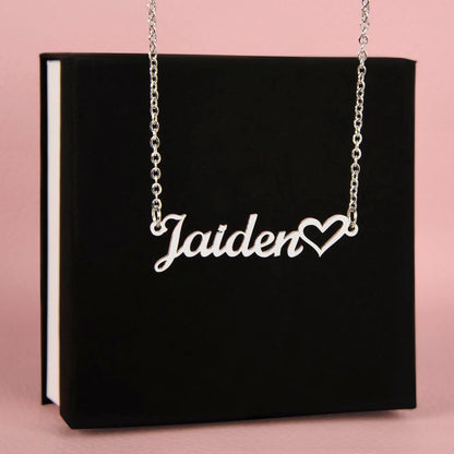Non-Message Card Custom Name Necklace